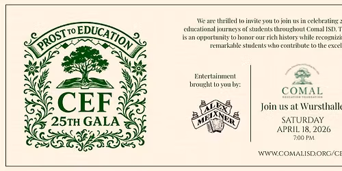 Prost to Education: CEF 25th Gala