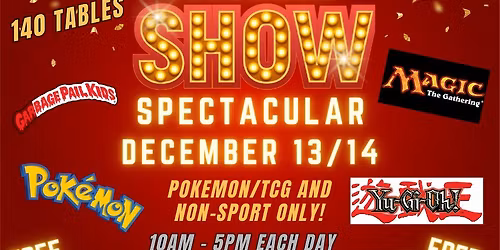 December 13\/14 Card Show