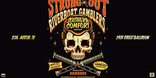 Resound Presents: Strung Out & Riverboat Gamblers w\/ Damnage at 29th Street Ballroom on 2\/26