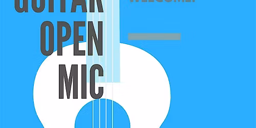 Acoustic Open Mic with UB Guitar Club & Guitar Reach Buffalo