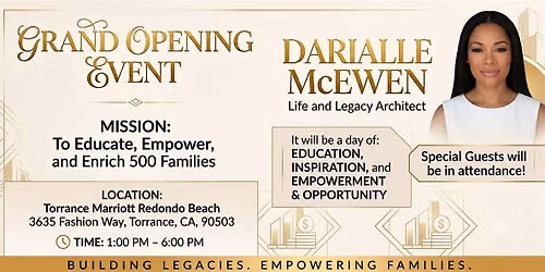 GRAND OPENING - LA EXPANSION EVENT