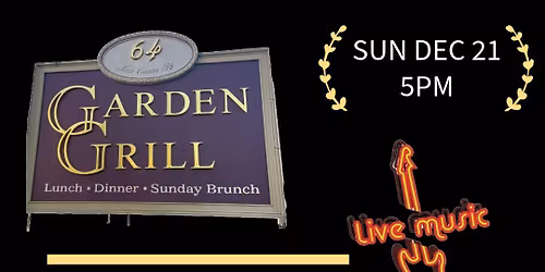 JOEY @ MEG @ THE GARDEN GRILL