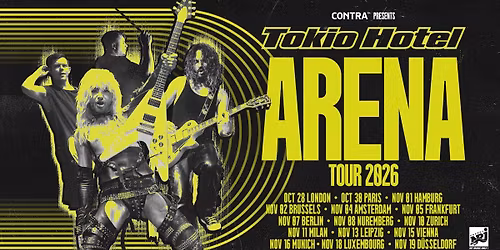 Tokio Hotel I Luxembourg (LAST TICKETS!)