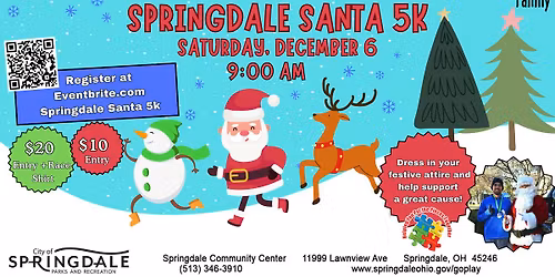 2025 Springdale Santa 5k