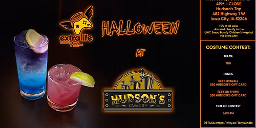 Halloween Party & Costume Contest benefiting UIHC Stead Family Children's Hospital via Extra Life