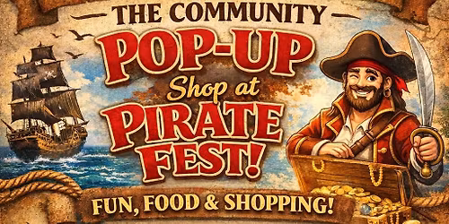 Pop Up "Pirate Fest" Shop