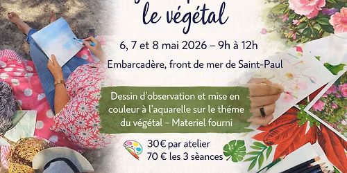 \ud83c\udfa8 Stage d\u2019aquarelle \u2013 Le v\u00e9g\u00e9tal