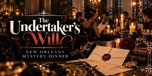 The Undertaker's Will: New Orleans Mystery Dinner