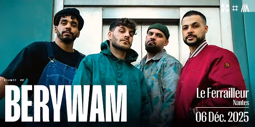 Berywam en concert \u00e0 Nantes \u2022 Le Ferrailleur