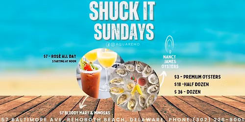 Shuck It Sundays