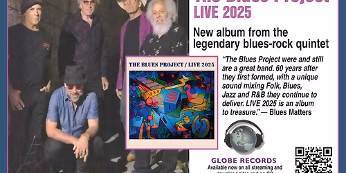 The Blues Project: boundary pushing Music Gumbo at Park Street Grille, Rockland ME Mon, June 1