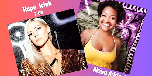 Women of Song - Akina Adderly and Hope Irish