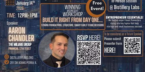 Winning Wednesday Workshop: Aaron Chandler, Financial Strategist of The Miliare Group
