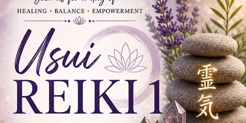Usui Reiki Level 1 Training & Certification 