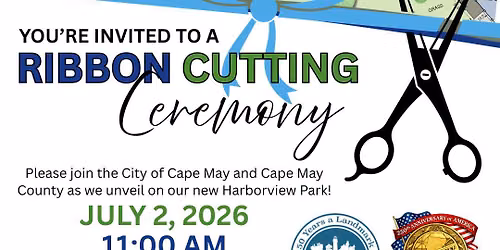 Harborview Park Ribbon Ribbon Cutting