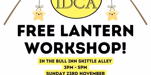 FREE lantern making workshop at The Bull Inn