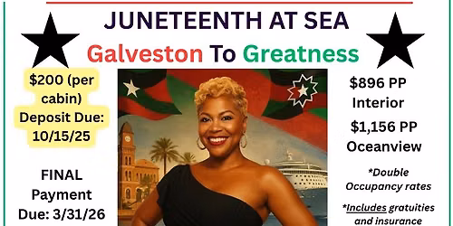 Juneteenth Cruise Celebration 2026