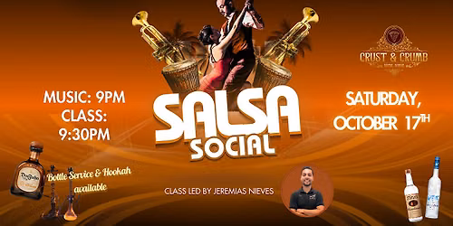 SALSA SOCIAL - CRUST & CRUMB SOCIAL HOUSE