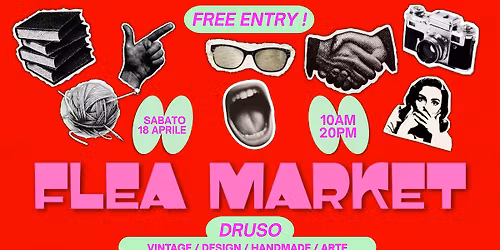 FLEA MARKET 18 APRILE a Druso BG