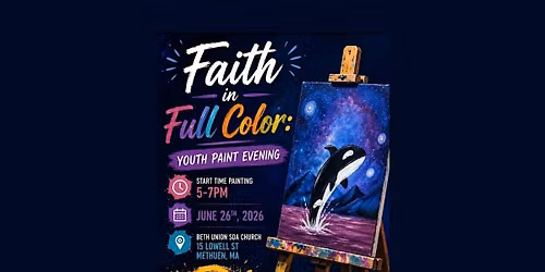 Faith in Full Color: Youth Paint Evening