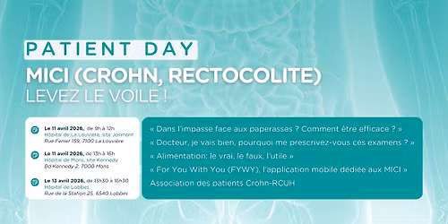 MICI (Crohn, Rectolite) - Patient day 