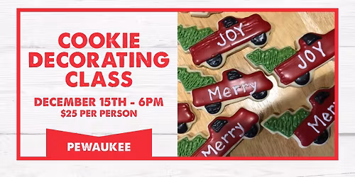 Cookie Decorating at Machine Shed Pewaukee