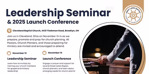 Leadership Seminar & 2025 Launch Conference
