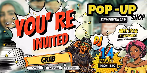 Pop-up Zuidoost020 event