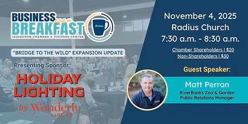 Business Over Breakfast November!