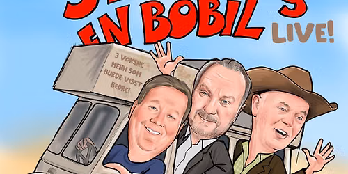3 menn og en bobil - LIVE!