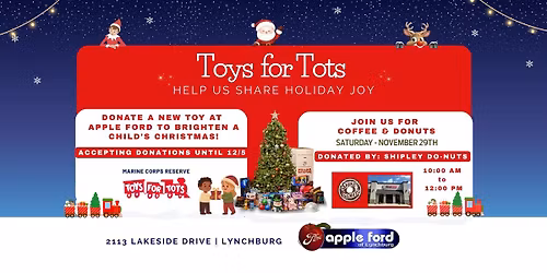 Coffee, Donuts, and Holiday Giving: Toys for Tots Drive