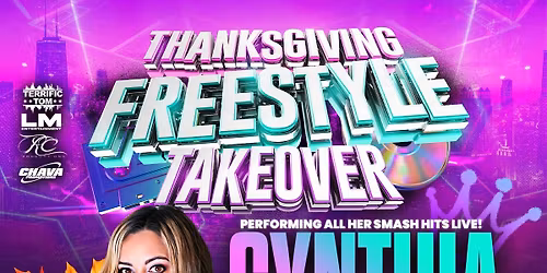 \ud83c\udf89 THANKSGIVING FREESTYLE TAKEOVER FT CYNTHIA \ud83c\udf89