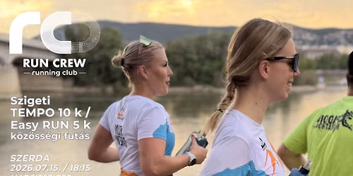 RUN CREW Szigeti TEMP\u00d3FUT\u00c1S v FUT\u00c1S KEZD\u0150KNEK 