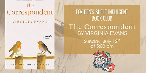 Shelf Indulgent Book Club: The Correspondent 
