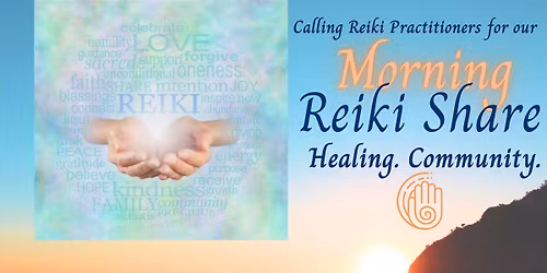 Morning Reiki Share at the Peace of Mind Center