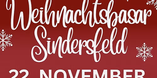Weihnachtsbasar Sindersfeld