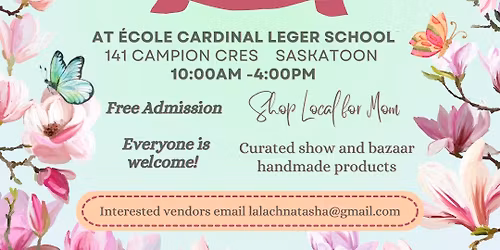 \u00c9cole Cardinal Leger CSCC Mother's Day Craft Fair 