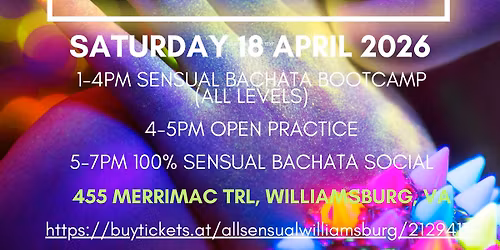 ALL SENSUAL Bootcamp+Social April 18, 2026 Williamsburg