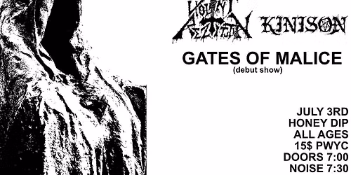 RESTHAVEN \/\/ APPREHENSION \/\/ VIOLENT REZTITUTION \/\/ KINISON \/\/ GATES OF MALICE