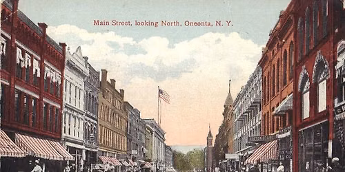 Walking Tour, Historic Downtown Oneonta