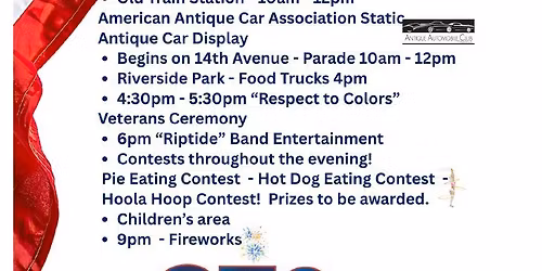 USA All Day July 4th with the City of Vero Beach