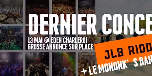 JLB RIDDIM \u00b7 Me 13.05.26 \u00b7 Eden Charleroi 