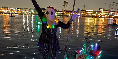 Christmas Light Paddle through the Naples Canals