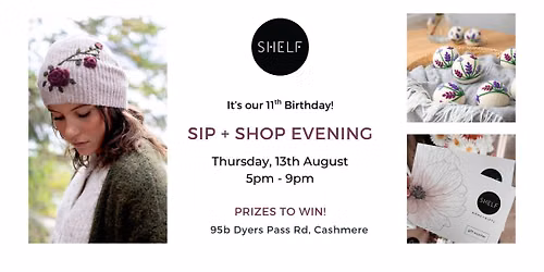 Sip + Shop Evening