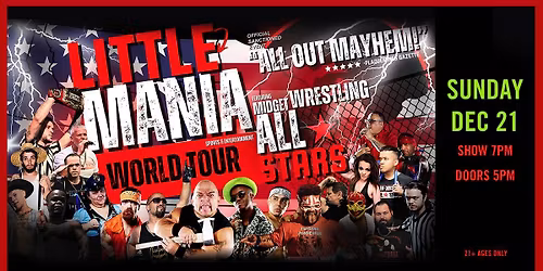 Midget Wrestling at Jergels