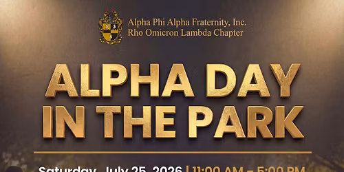 Alpha day in the Park 