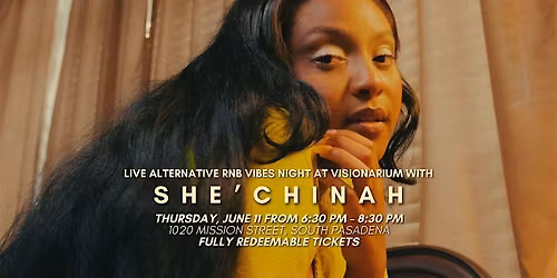 She\u2019Chinah & Friends at Visionarium \u2728