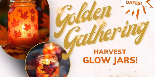 Golden Gathering: Harvest Glow Jars