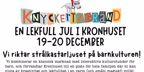 En lekfull jul i Kronhuset! 