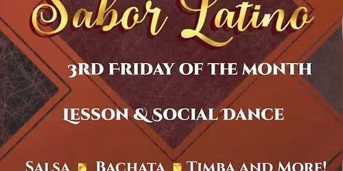 Sabor Latino Dance Lesson and Social Party